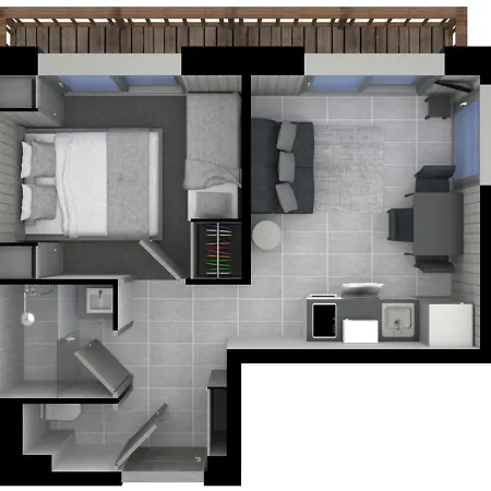 Cosy A Avec Spacieuse Et Parking - Fr-1-563-44 Appartement *